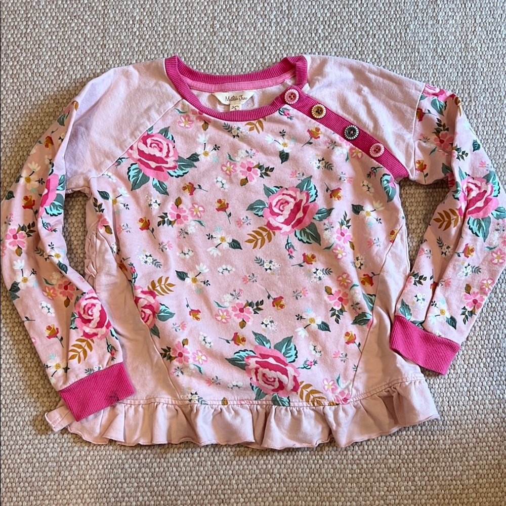 Matilda Jane Lightweight Ruffle Sweatshirt